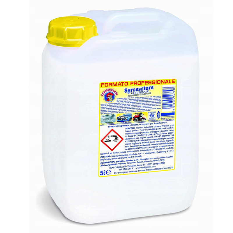 Allzweckreiniger Sgrassatore Zitronenduft | 5L | Chante Clair 
