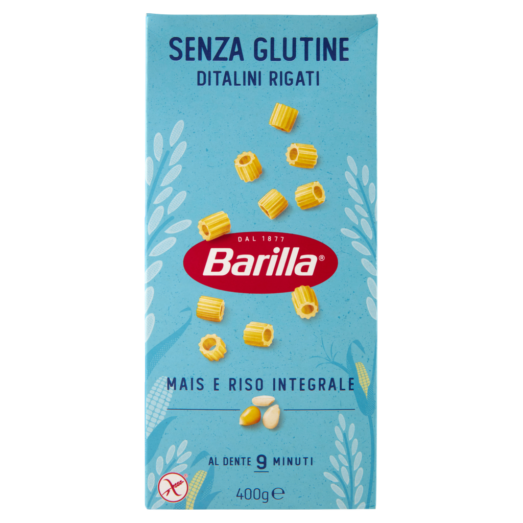 Glutenfreie Pasta Ditalini Rigate | 400g | Barilla