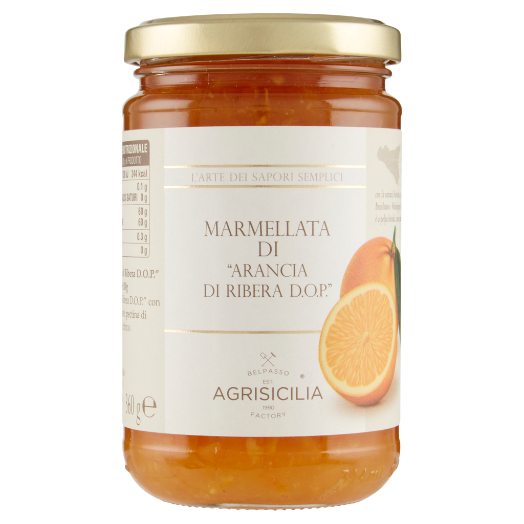 Marmelade "Arancia Di Ribera D.O.P." | 360g | Agrisicilia