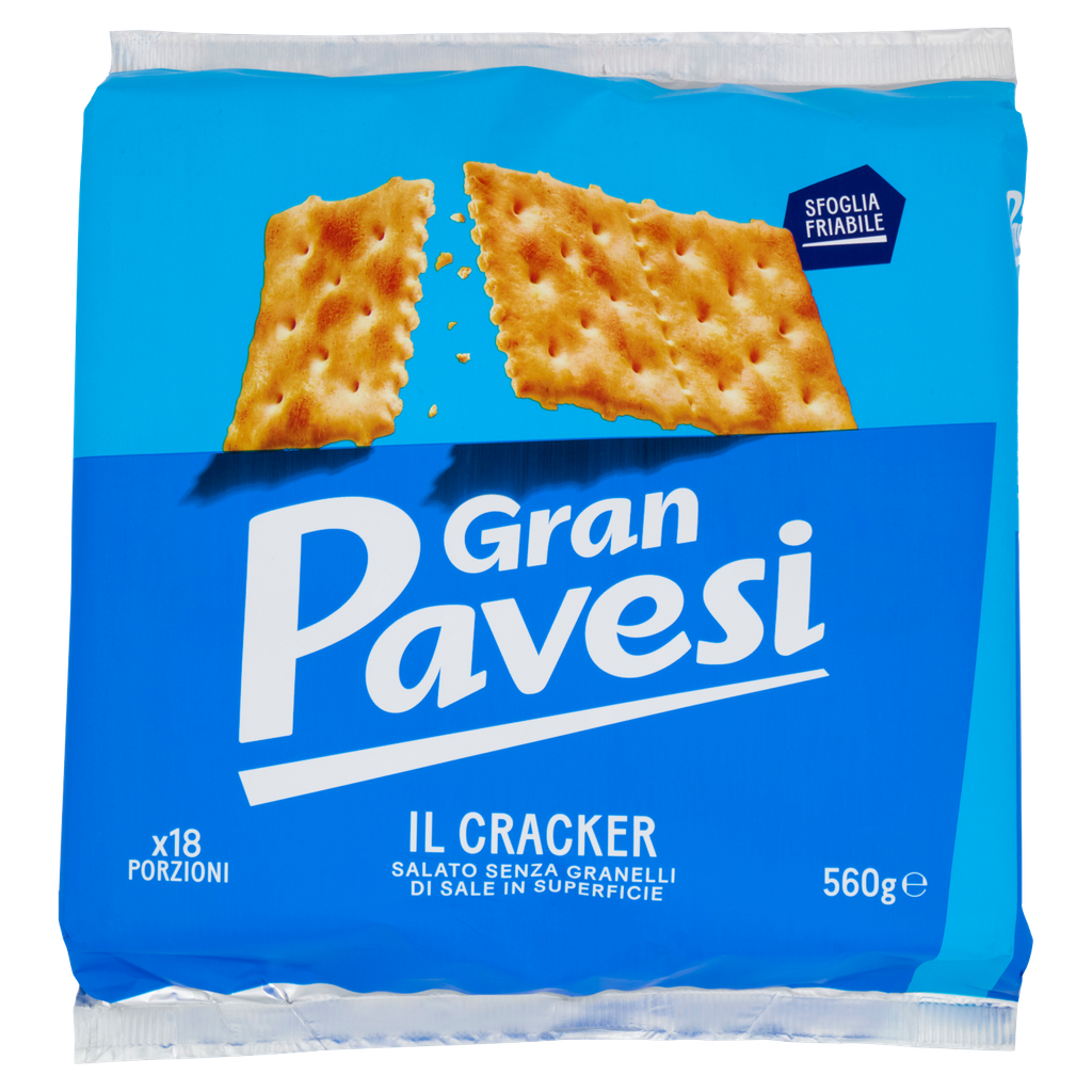 Kracker ohne Salz | 560g | Pavesi