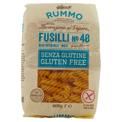 Glutenfreie Pasta Fusilli N.48 | 400g | Rummo