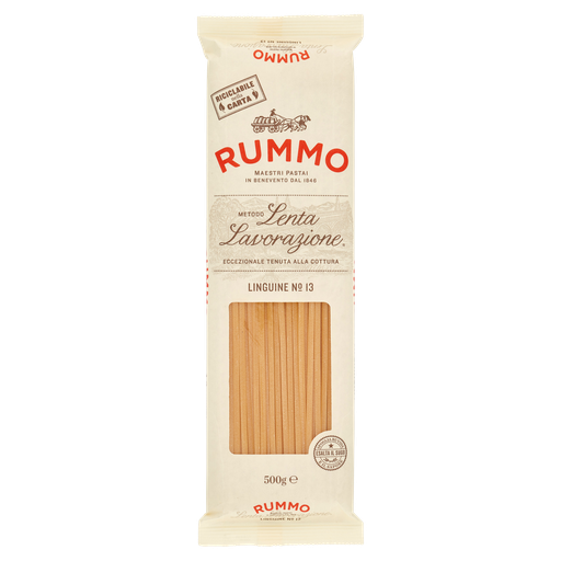  Linguine N.13 mit Bronzebeschichtung | 500g | Rummo 