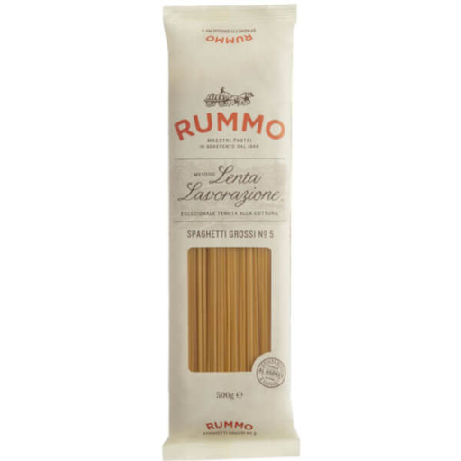 Spaghetti Grossi N.5 mit Bronzebeschichtung | 500g | Rummo