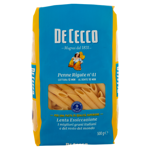 Penne Rigate N. 41 | 500g | De Cecco