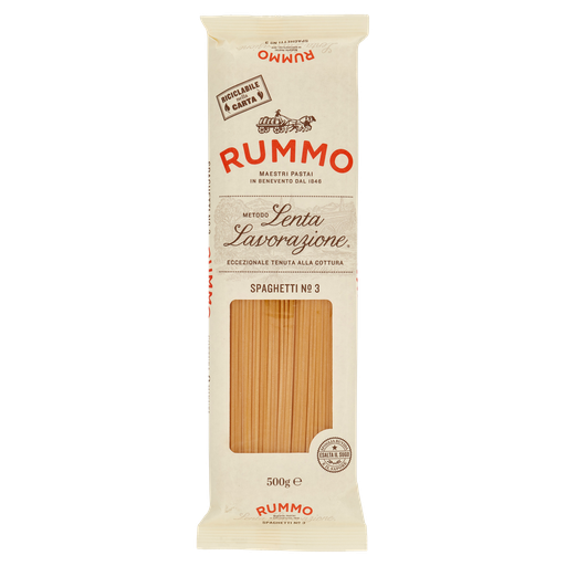 Spaghetti N.3 mit Bronzebeschichtung | 500g | Rummo