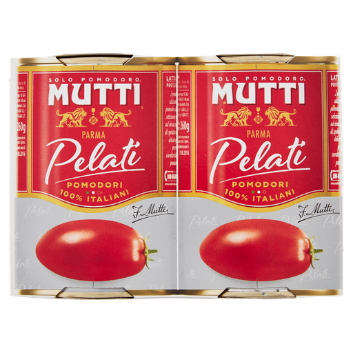 Geschälte Tomaten "Pelati" | 2x400g | Mutti